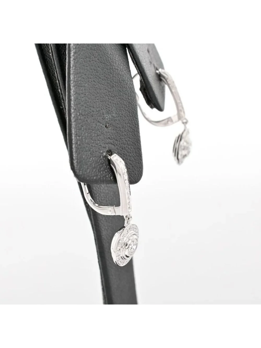 Cartier Earrings Damour White Gold